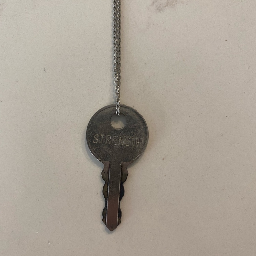 Strength giving key necklace